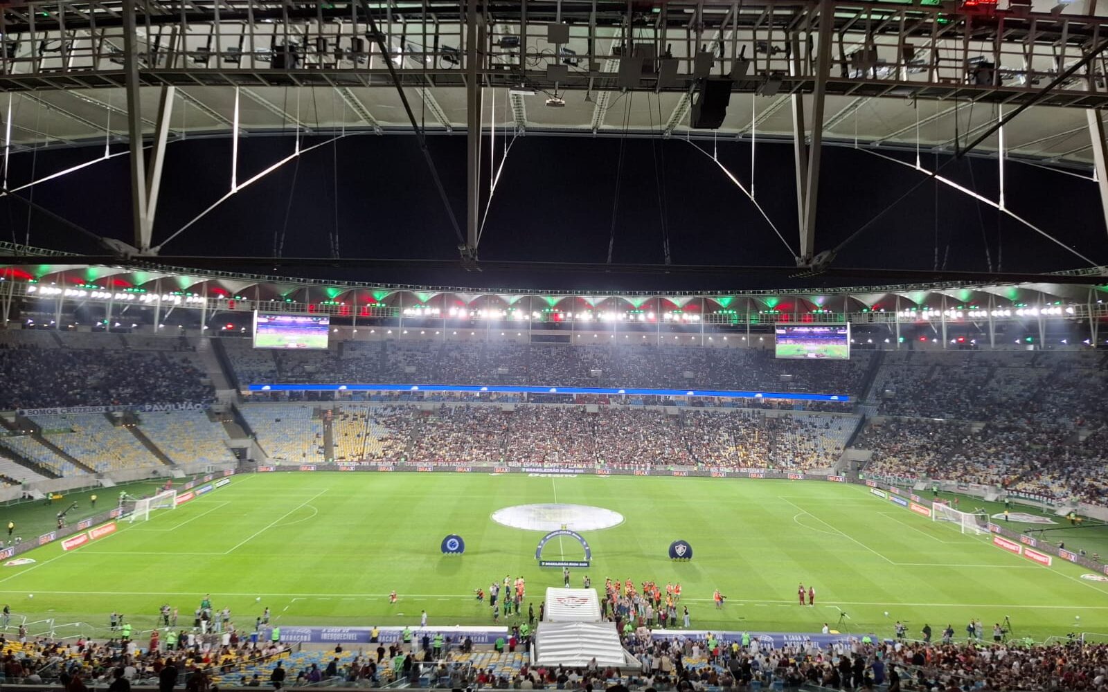 Maracanã será palco do confronto da noite desta quarta 