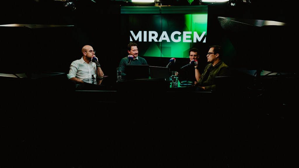 Jovem Pan lança ‘Miragem Podcast’, novo programa sobre tecnologia, consciência e os futuros possíveis da humanidade