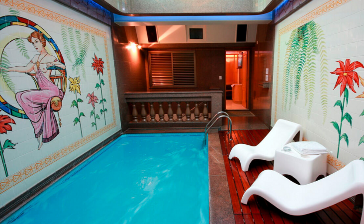 Suíte do Motel Astúrias, na zona oeste de São Paulo