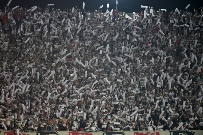 Torcida no Morumbi