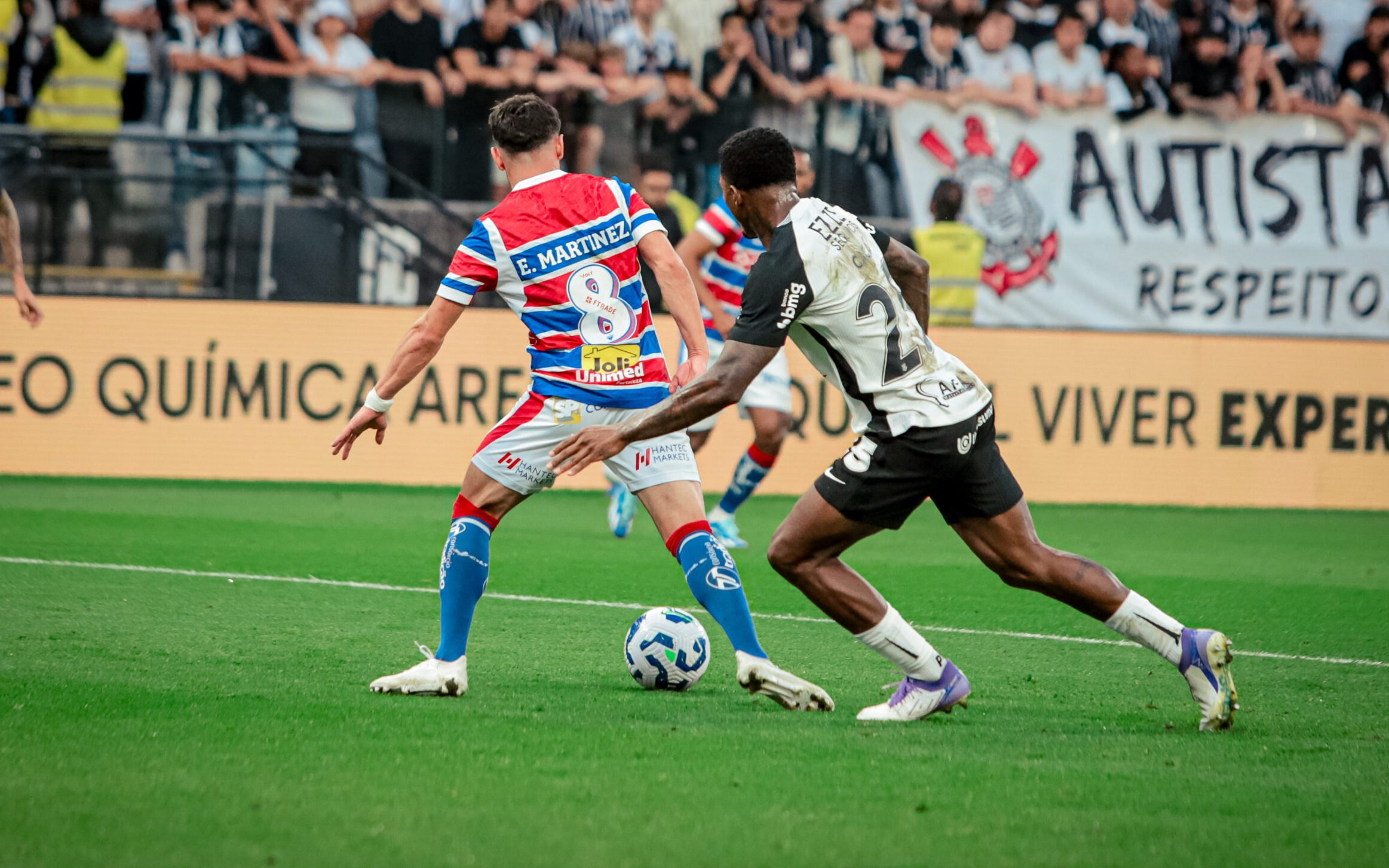 Partida entre Corinthians e Fortaleza, pelo Brasileirão 