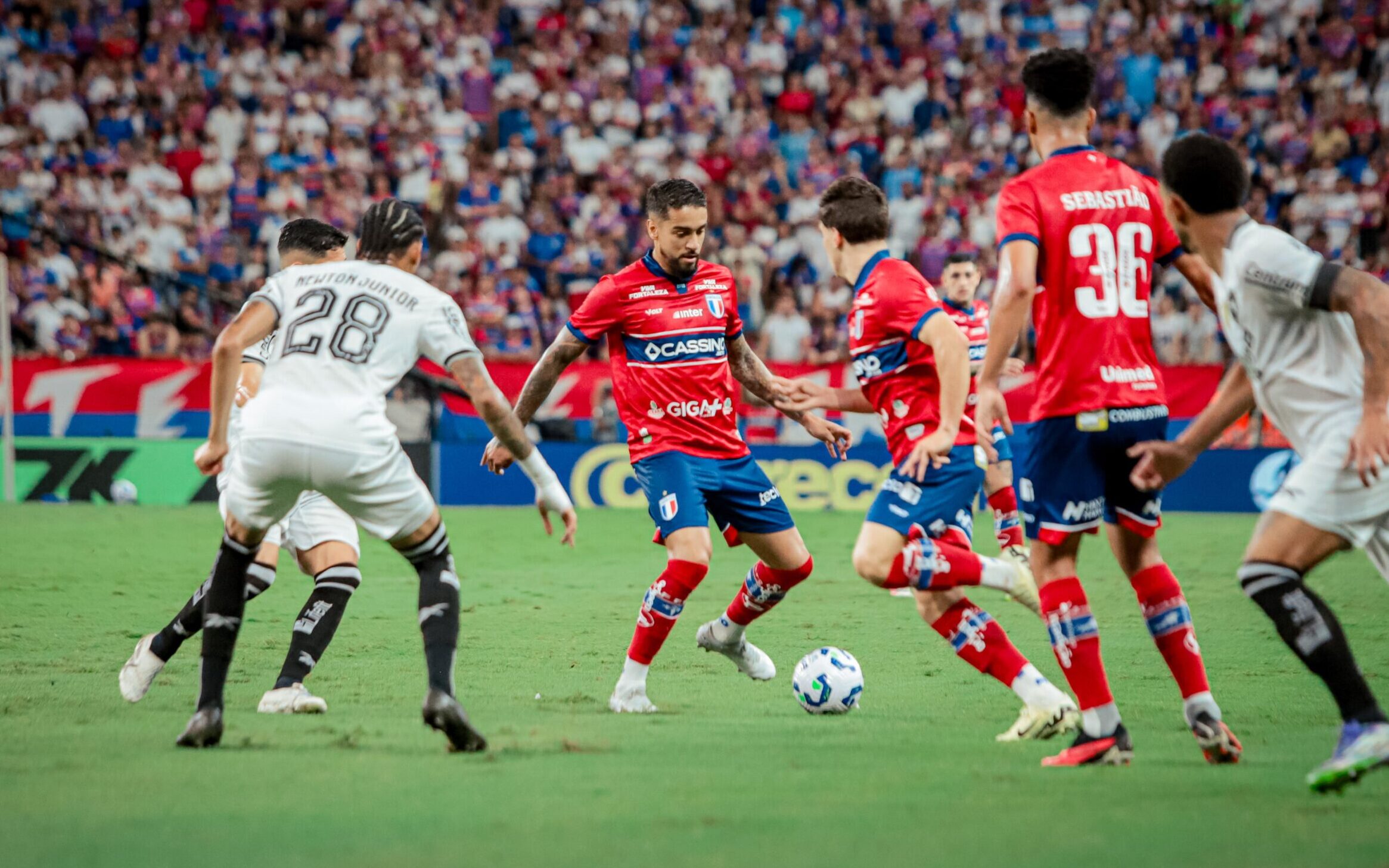 Partida entre Fortaleza e Botafogo, pelo Brasileirão 