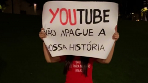 Protesto convocado pelo canal Bel Para Meninas contra YouTube tem baixa adesão em São Paulo