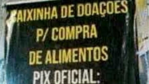 pix doações 8 de janeiro