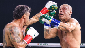 Luta entre Popó Freitas e Wanderlei Silva