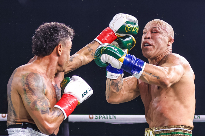 Luta entre Popó Freitas e Wanderlei Silva