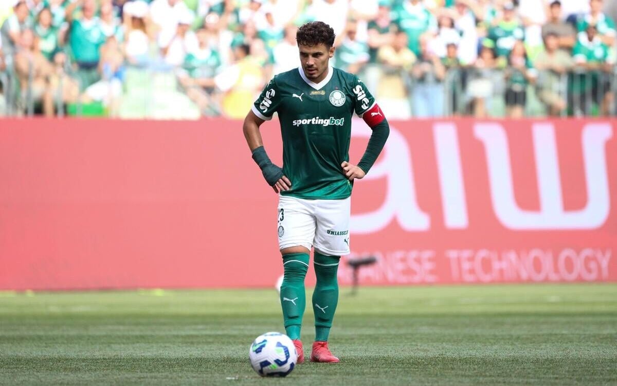 Raphael Veiga, meio-campista do Palmeiras 