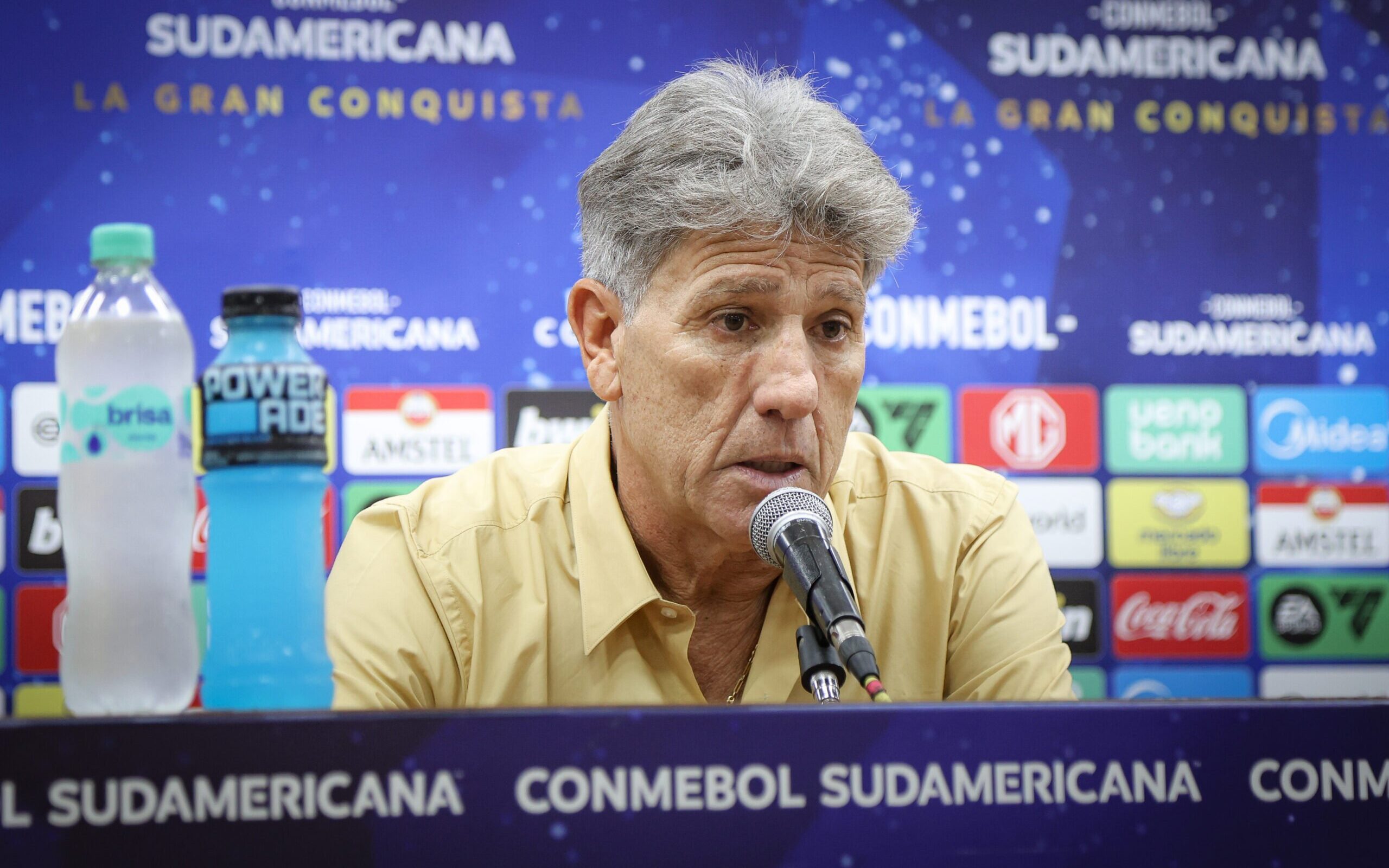 Renato Gaúcho na coletiva após América de Cli x Fluminense 