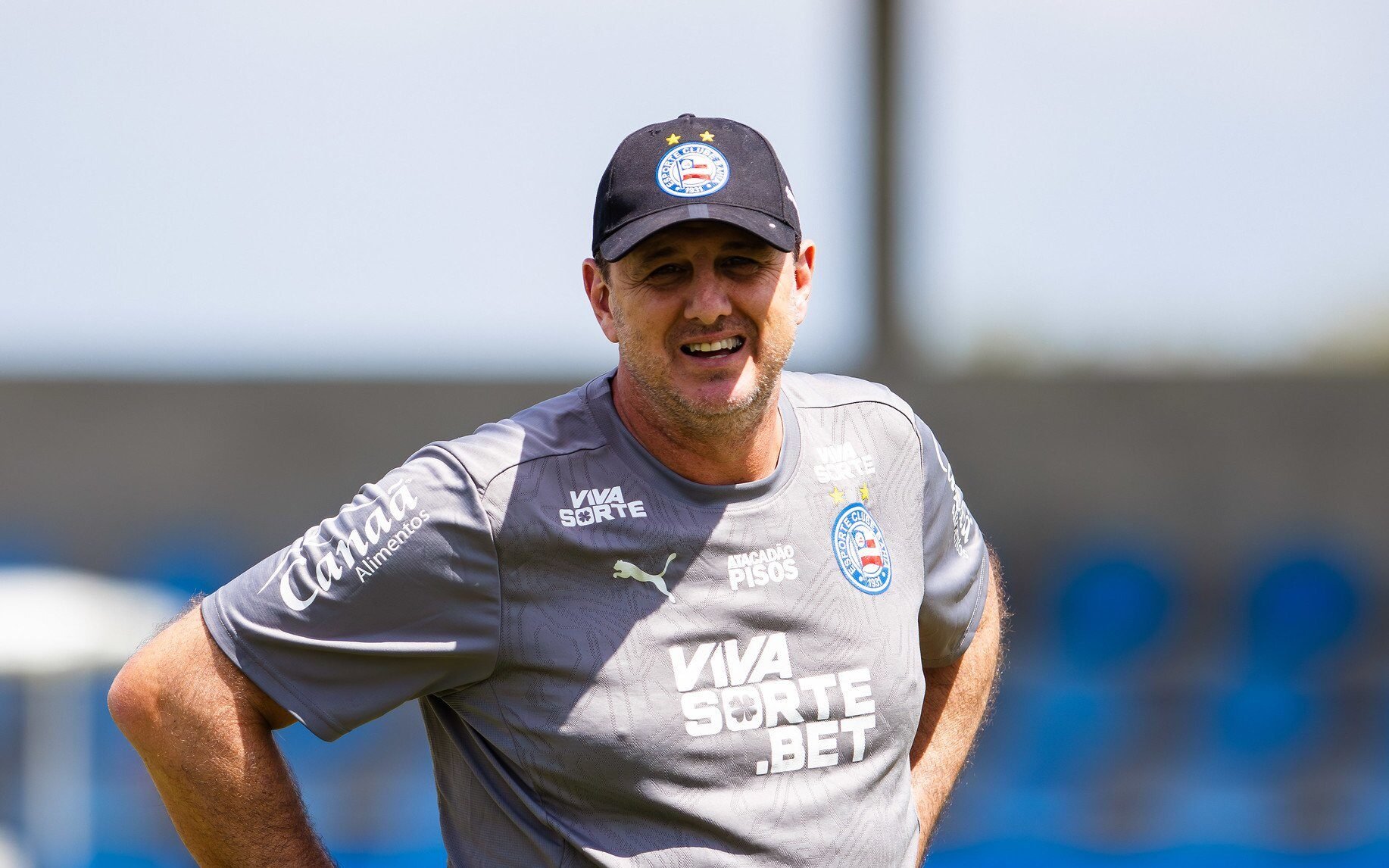 Rogério Ceni comanda treino do Bahia 