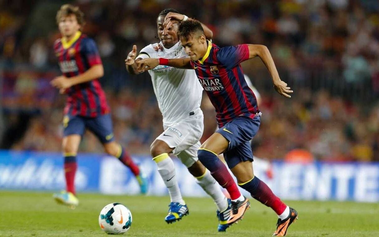 Santos 0×8 Barcelona no Joan Gamper: goleada que ecoou por anos na Vila Belmiro.