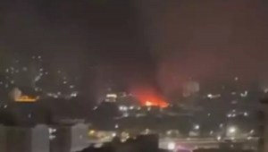 Balão causa incêdio em Santo Amaro