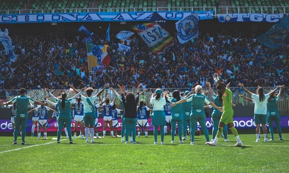 Cruzeiro registra recorde de vendas para jogo da semifinal contra o Palmeira no Brasileiro Feminino