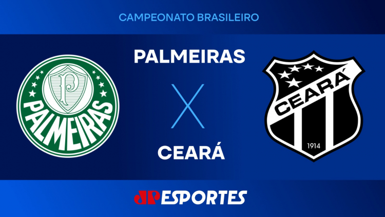 Palmeiras x Ceará: confira a transmissão da Jovem Pan ao vivo