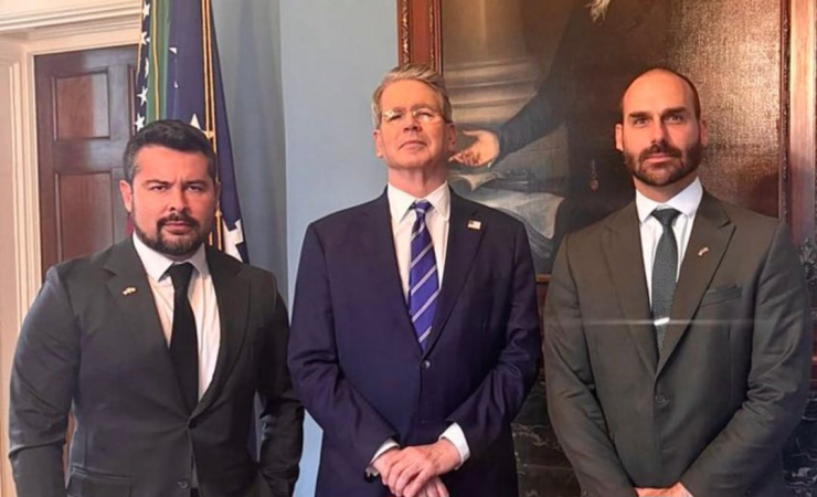 Eduardo e Scott Bessent