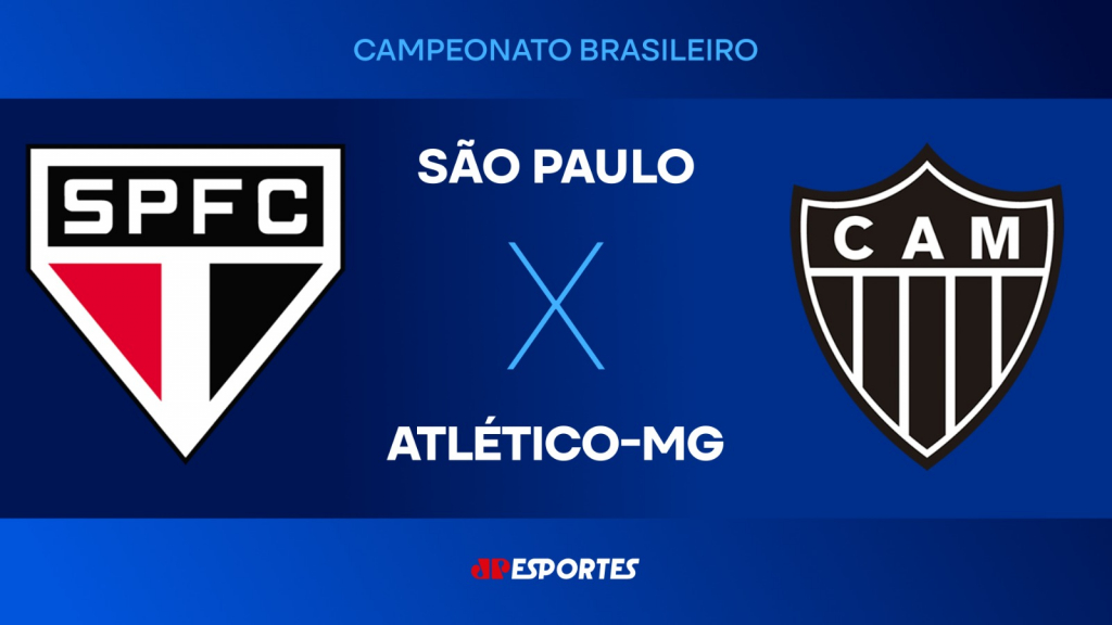 São Paulo x Atlético-MG: confira a transmissão da Jovem Pan ao vivo