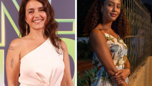 Montagem com Manoela Dias e Taís Araújo