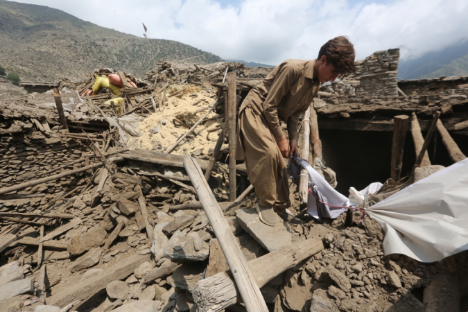 Afeganistão terremoto