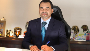 O governador de Tocantins, Wanderlei Barbosa