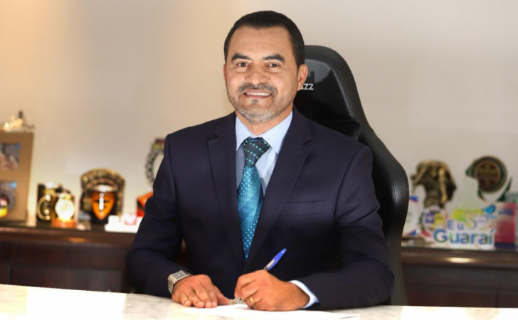 O governador de Tocantins, Wanderlei Barbosa