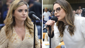Amanda Vettorazzo (esq.) e Zoe Martínez protagonizaram discussão sobre a PEC da Blindagem