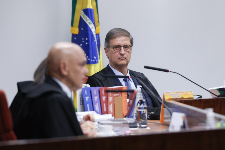 Gonet durante julgamentos da Ação Penal 2668 - Núcleo 1 Antonio Augusto/STF