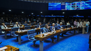 Plenário do Senado durante a votação do Código de Defesa do Contribuinte