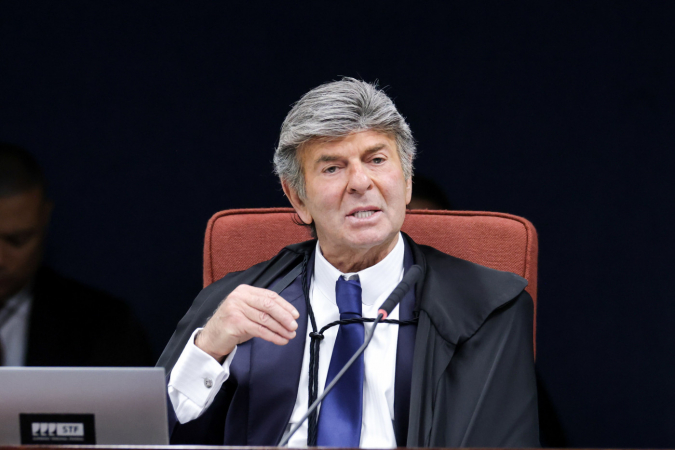 Julgamentos da Ação Penal 2668 - Núcleo 1 (Manhã) - 10/09/2025 Ministro Luiz Fux profere seu voto no julgamentos da Ação Penal 2668 - Núcleo 1 (Manhã). Foto: Rosinei Coutinho/STF