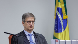 O procurador-Geral da República, Paulo Gonet, durante julgamento da trama golpista no STF