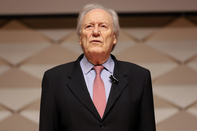 O ministro Ricardo Lewandowski no Dia do Policial Federal