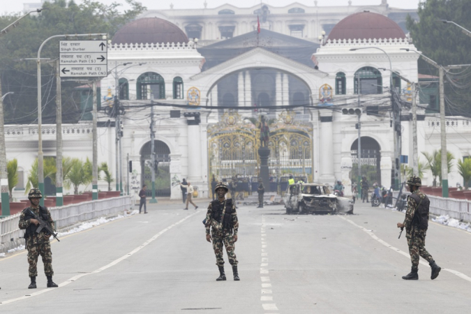 Nepal protestos