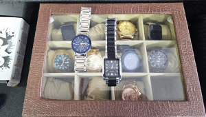 Relógios apreendidos pela Polícia Federal na Operação Cassandra