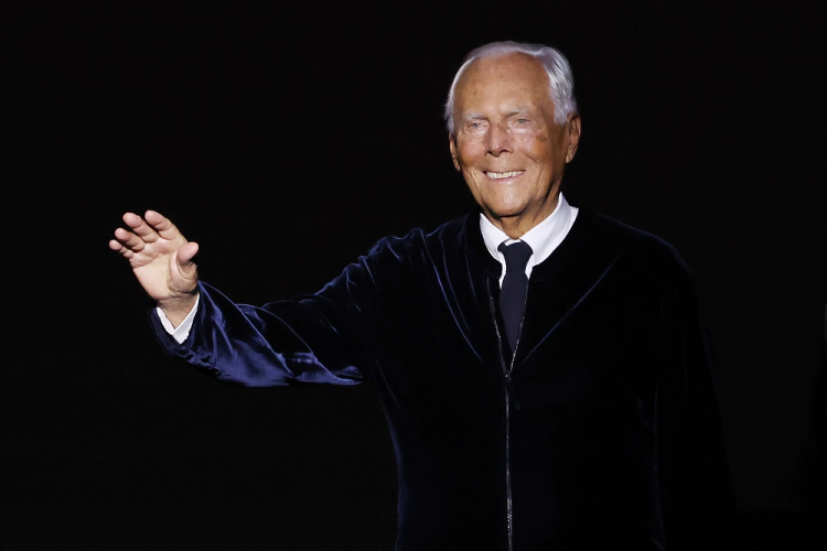 O que acontece com a grife Armani depois da morte de Giorgio Armani?