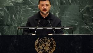 Volodymyr Zelensky na ONU