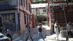 Vista da travessa Engenheiro Antônio de Souza Barros Júnior, via sem saída entre a rua Pamplona e a alameda Lorena, na região dos Jardins, zona oeste da capital paulista