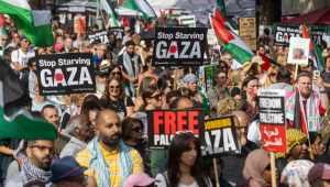 Quase 900 pessoas foram detidas em Londres durante protesto em apoio ao grupo Palestine Action