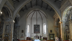 Igreja de San Martino, onde acontecerá o funeral privado de Giorgio Armani