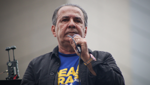 Silas Malafaia durante discurso na Avenida Paulista