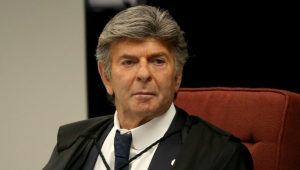 Ministro Luiz Fux, durante o julgamento da ação penal sobre a tentativa de golpe de Estado