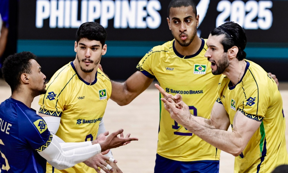Brasil é eliminado do Mundial de vôlei masculino após vitória da República Tcheca sobre a China