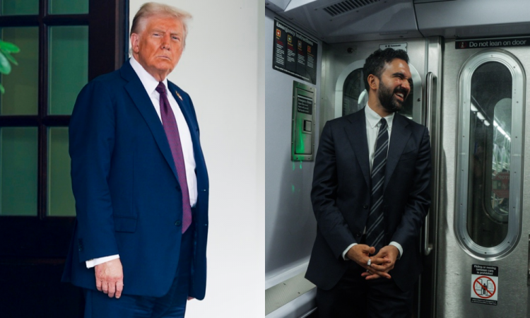 Donald Trump adverte que bloqueará fundos do governo federal para Nova York se o candidato democrata, Zohran Mamdani, se tornar prefeito da cidade