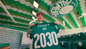 Palmeiras anuncia a extensão de contrato do lateral-direito Agustín Giay