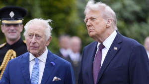 donald trump e charles III