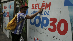 Trabalhadores da construção paralisam serviços em obras da COP30