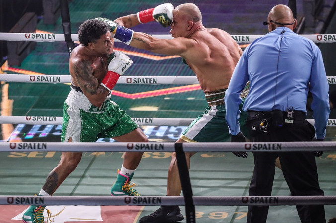 Luta entre Popó Freitas e Wanderlei Silva