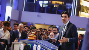 O ministro de Portos e Aeroportos, Silvio Costa Filho