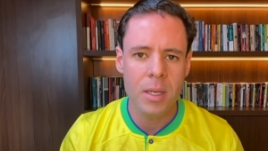 O deputado federal Rodrigo Valadares em entrevista à Jovem Pan News