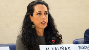 Conselho de Direitos Humanos/Marie Ba Marta Valiñas, presidente da Missão de Apuração dos Fatos sobre a Venezuela
