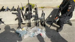 PM apreendeu 500 fuzis este ano em ações contra o crime organizado