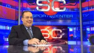 Paulo Soares se destacou na apresentação do 'SportsCenter' no canal ESPN. Foto: Reprodução/ESPN