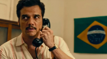 Wagner Moura em cena de "O Agente Secreto"